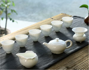 10頭象牙白瓷（冰清玉潔）茶具套裝